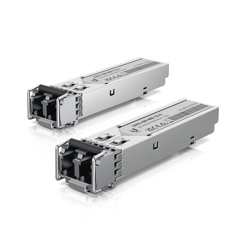 UBIQUITI UniFi SFP Transceiver 1G | Multi-Mode 550m | 2er Pack