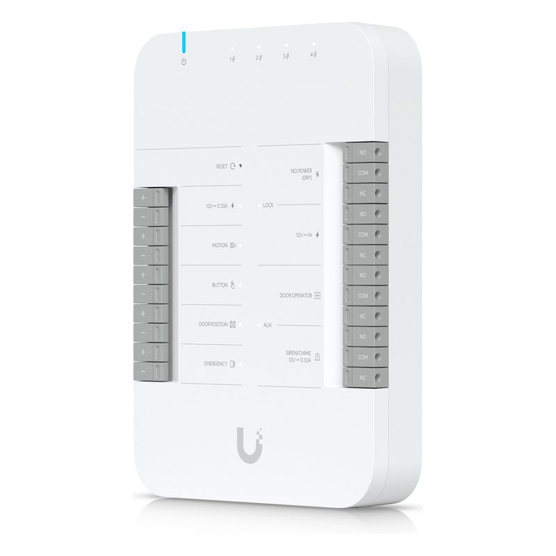 UBIQUITI UniFi Door Hub | Tür-Zutrittskontrolle | 4x GbE PoE++