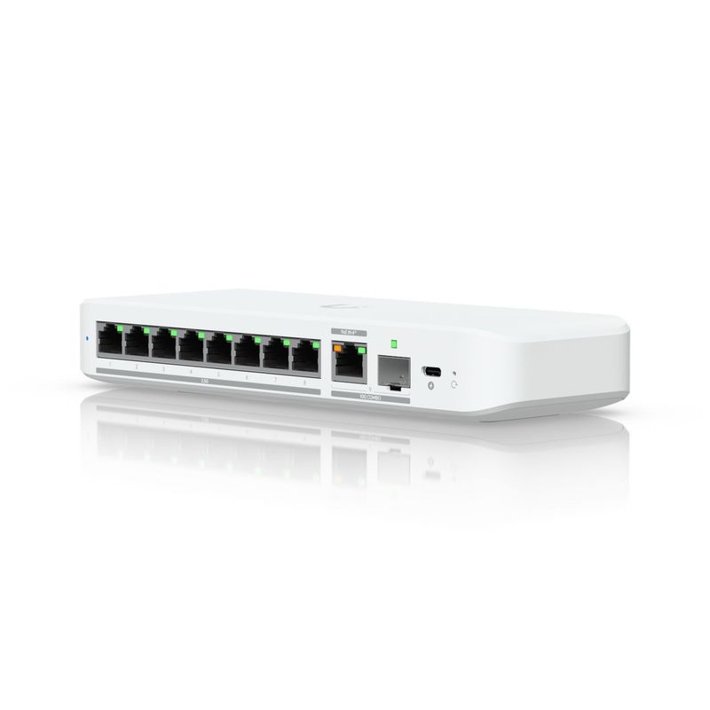 UBIQUITI UniFi Flex 2.5G | Managed Switch 8x 2.5GbE | PoE+