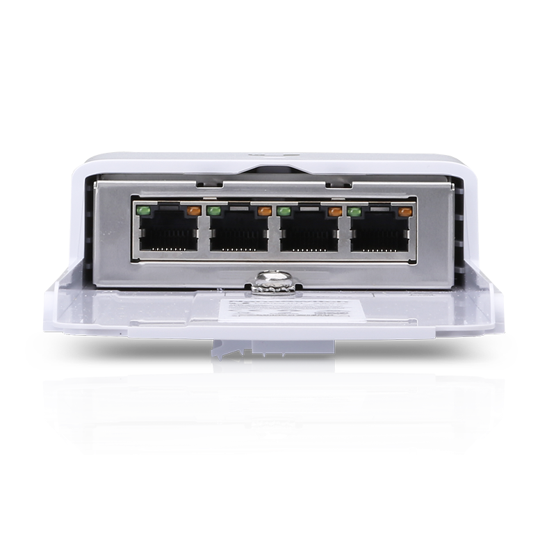 UBIQUITI NanoSwitch N-SW | 4-Port PoE Switch | Outdoor Gigabit