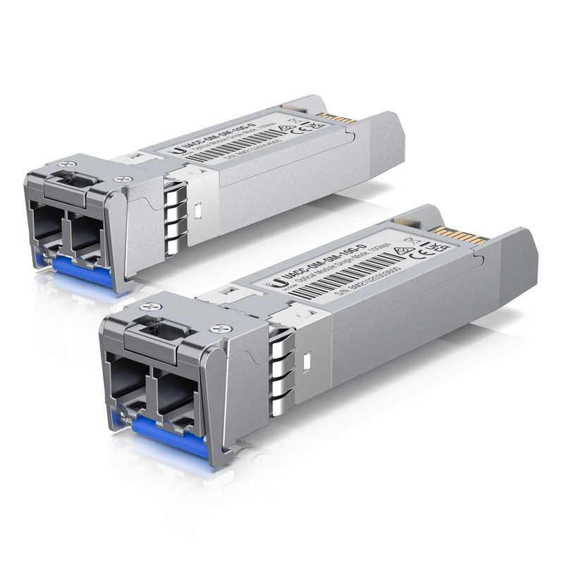 UBIQUITI UniFi SFP+ Modul 10G | Single-Mode 10km | 2er Pack