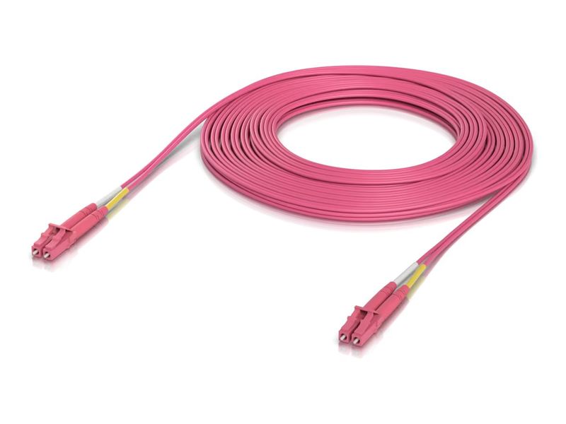 UBIQUITI UniFi OM4 Glasfaser-Patchkabel | LC/UPC Duplex | 10m