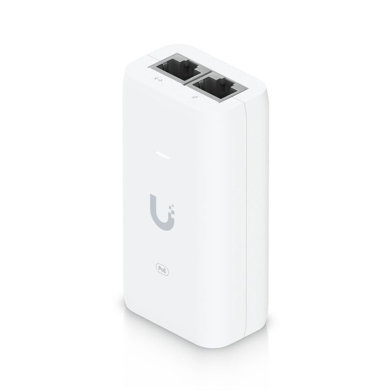 UBIQUITI U-POE Power Injector | 802.3af PoE | 15W 48V DC