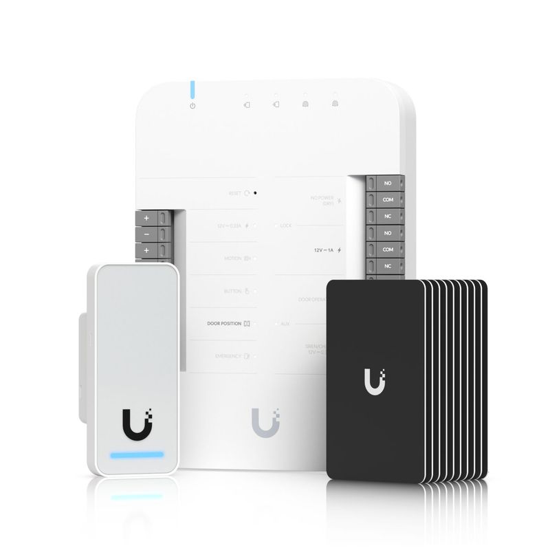 UBIQUITI UniFi Access G2 Starter Kit | Zugangskontrolle | Reader + Hub
