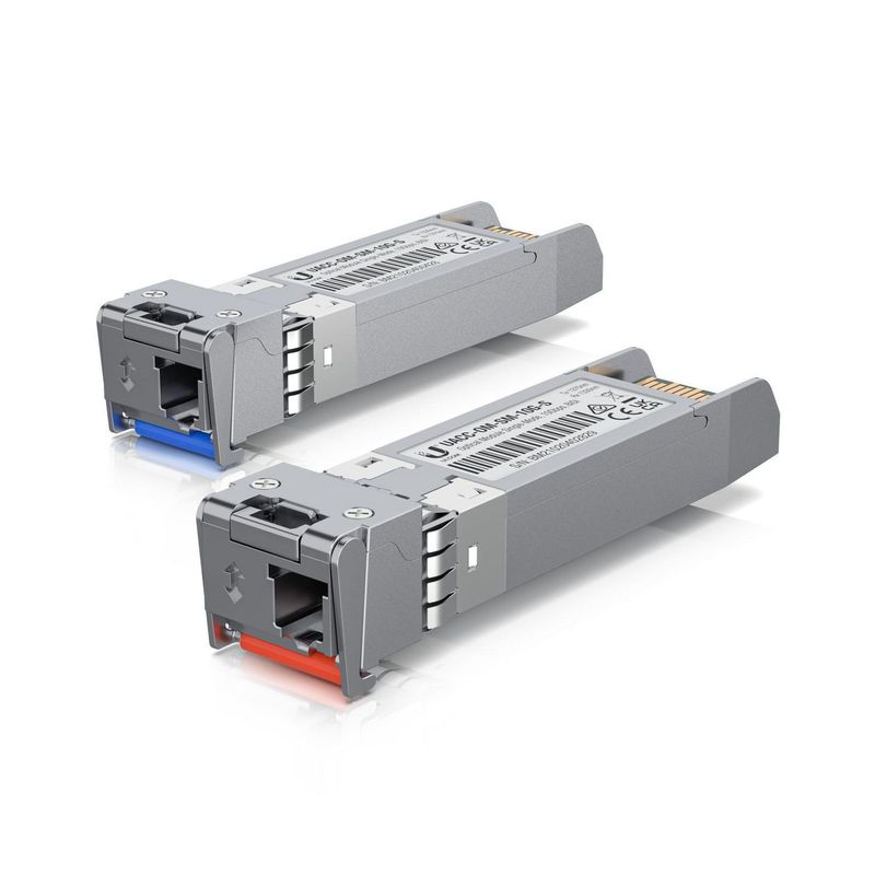 UBIQUITI UniFi SFP+ 10G BiDi | Single-Mode 10km | 2er Pack