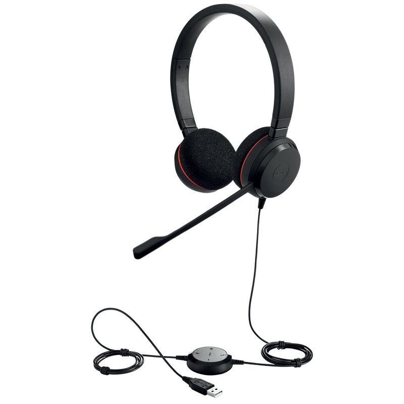 Jabra Evolve 20 UC | Stereo Headset | USB
