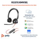 HP Poly Blackwire 3320 | USB-C Headset | Stereo - Ansicht 5
