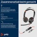 HP Blackwire 5220 | USB-C Headset | Stereo On-Ear