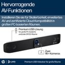 HP Poly Studio V52 | USB Videobar | 84 cm Weiß - Ansicht 6