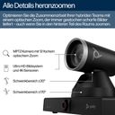 HP Poly Studio E60 | 4K PTZ Kamera | 12x Zoom - Ansicht 5