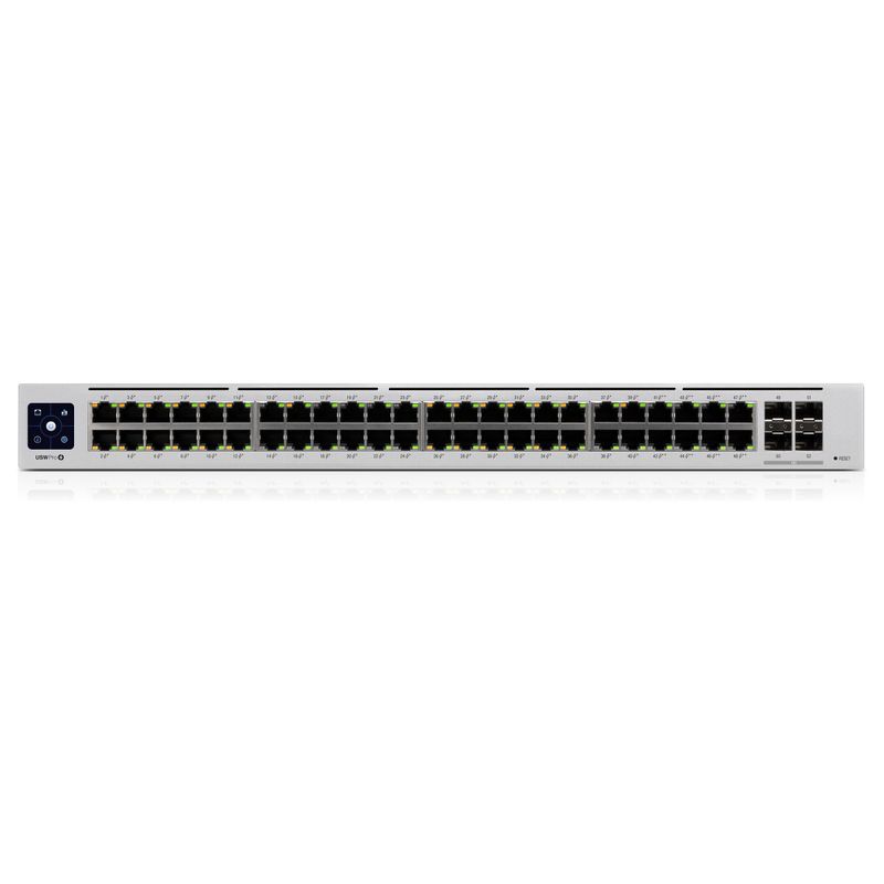 UBIQUITI UniFi Pro 48 PoE | 1.3" Touch-Display | 48-Port 600W