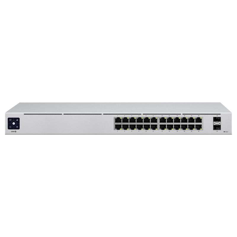 UBIQUITI UniFi Standard 24 | 24-Port Gigabit Switch | Touchscreen