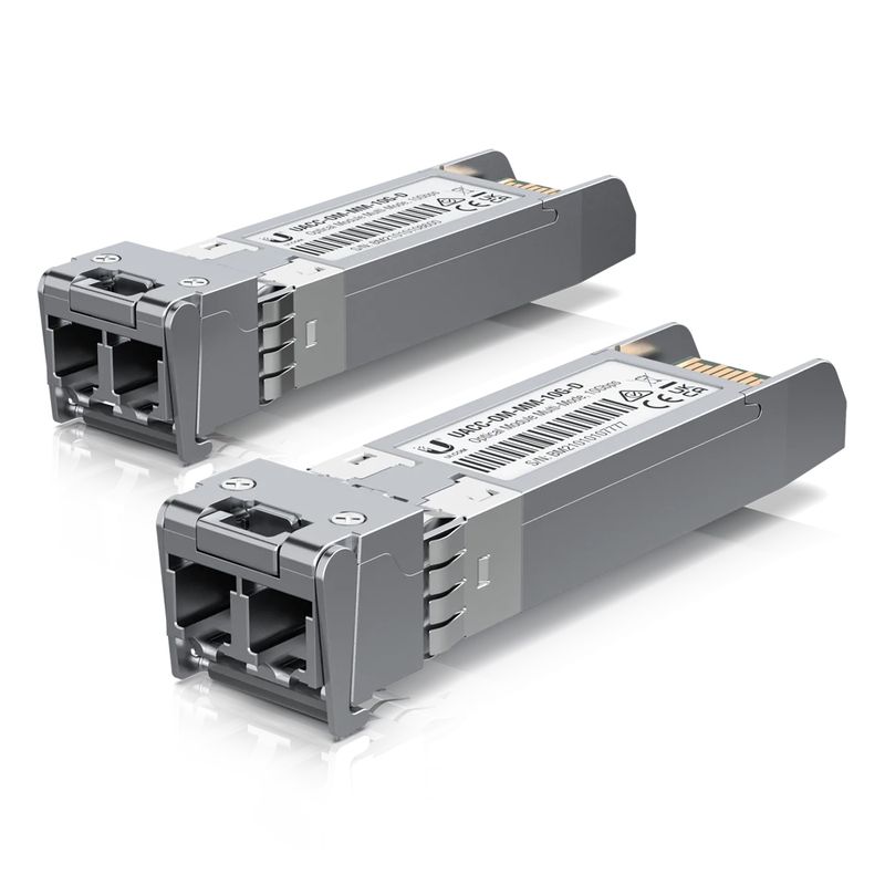 UBIQUITI UniFi OM-MM-10G-D | SFP+ Multi-Mode 2er Pack | 10 Gbps