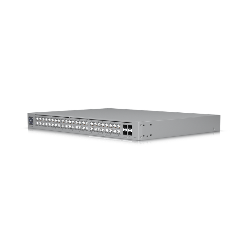 UBIQUITI UniFi Pro Max 48 | 1.3" Touchscreen | 48-Port L3 Switch