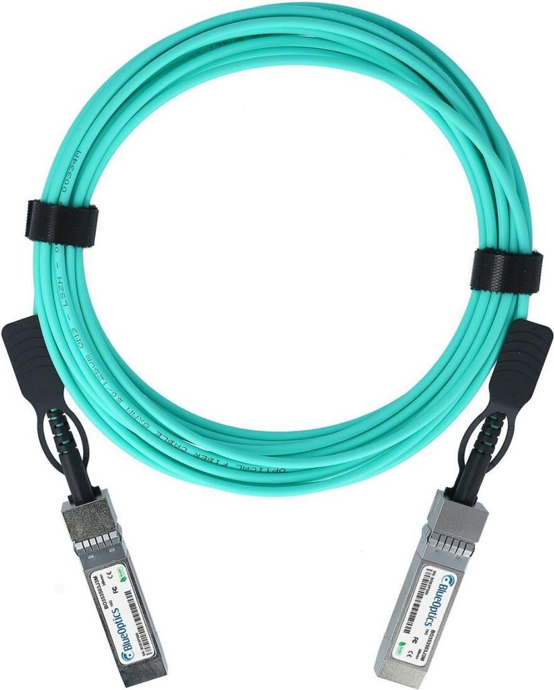 BlueOptics AOC SFP+ Kabel | 10 Meter 10 Gbit/s | Ubiquiti kompatibel