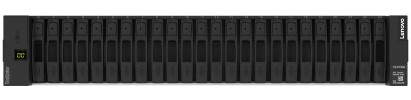 Lenovo DE4800F Storage Controller | 2U Rack 24x SAS SSD | 12 Gbit/s