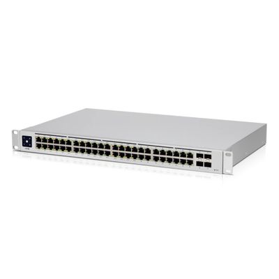UBIQUITI UniFi Standard 48 PoE | 48-Port Switch | 195W PoE+