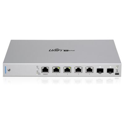 UBIQUITI UniFi XG 6 PoE | 10GbE Switch 6-Port | PoE++ 240W