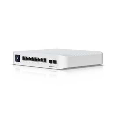 UBIQUITI UniFi USW-Pro-XG-8-PoE | 10G Switch 8-Port | PoE++ 155W