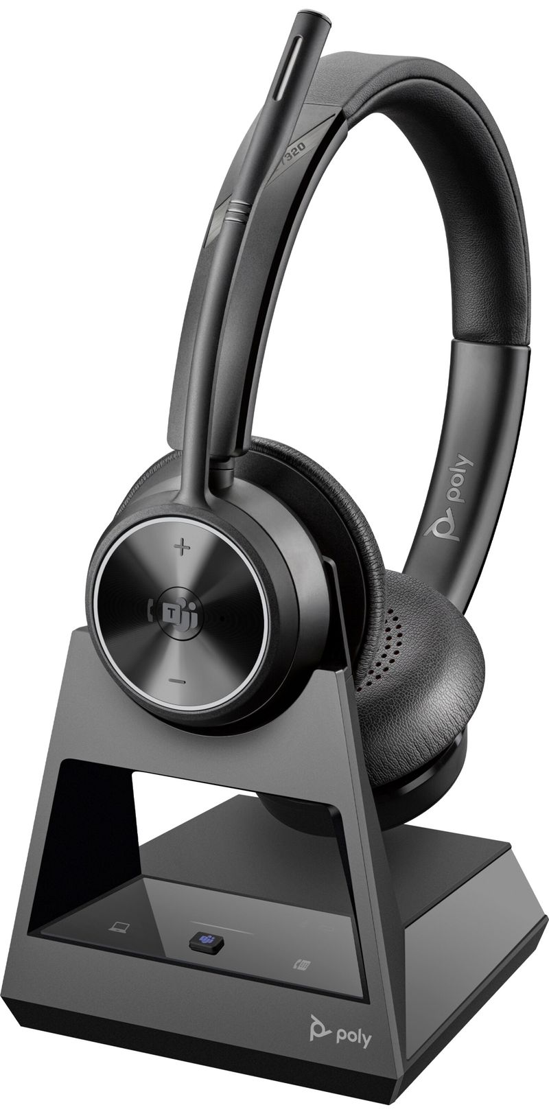 HP Poly Savi 7320 | DECT Headset | Stereo 180m